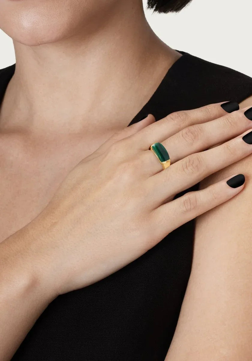Forza Ring, Malachite - Anabel Aram