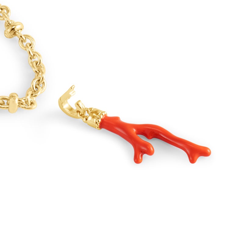 Milos Coral Charm