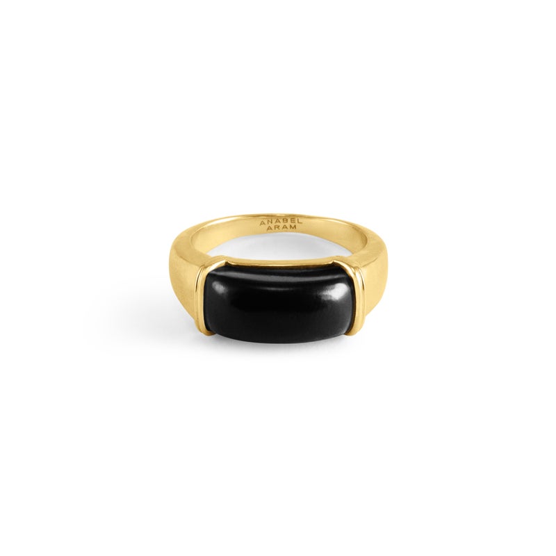 Forza Ring, Black Onyx