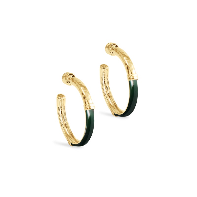 Forza Medium Hoop Earrings