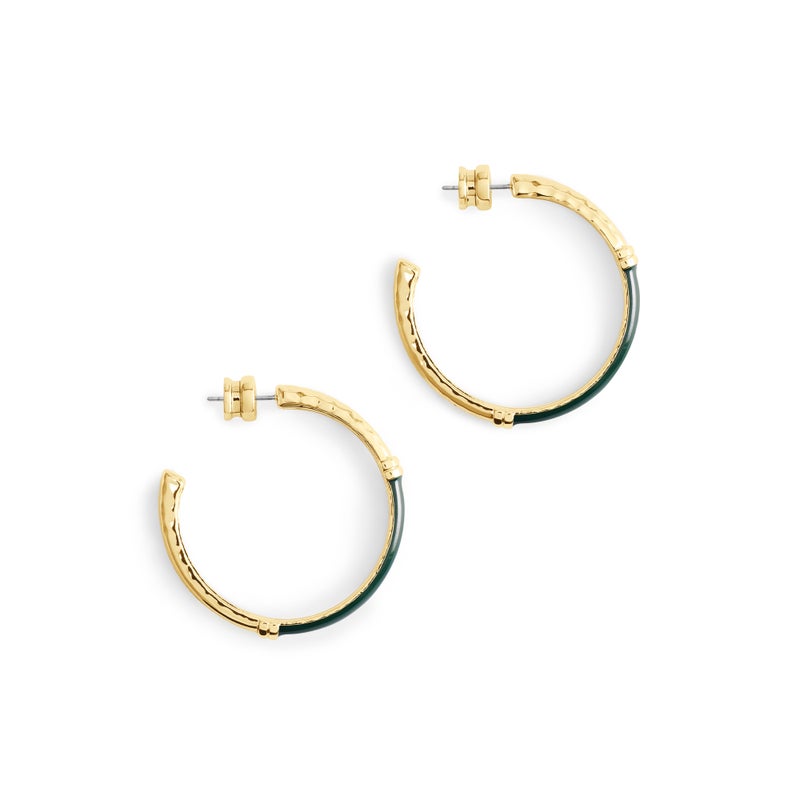 Forza Medium Hoop Earrings