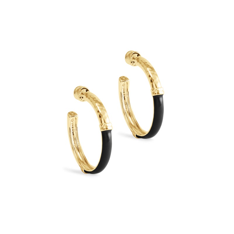 Forza Medium Hoop Earrings