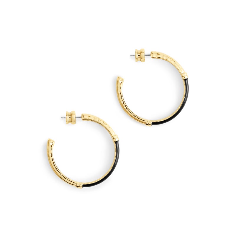 Forza Medium Hoop Earrings
