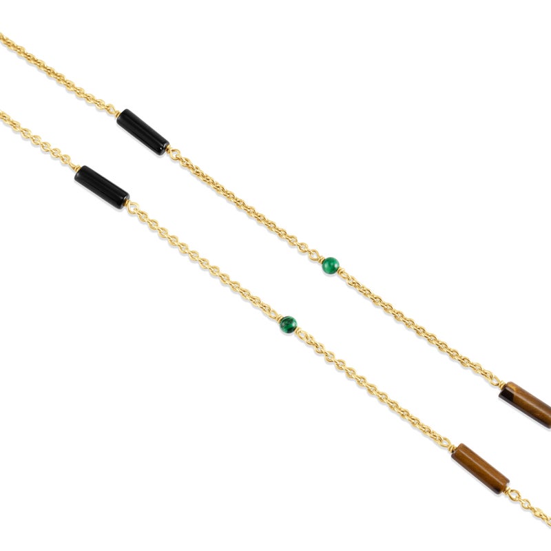 Forza Long Chain Necklace, Multi