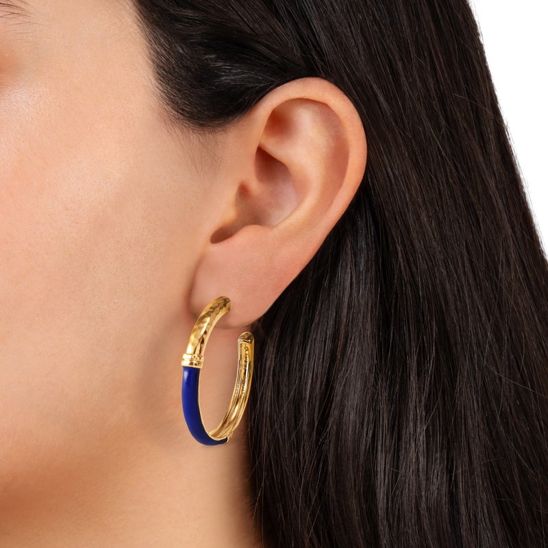 Forza Medium Hoop Earrings