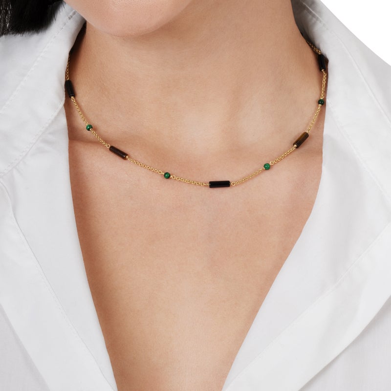 Forza Chain Necklace, Multi