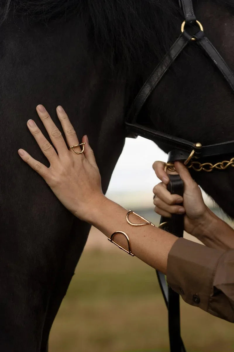 Cheval Bit Ring, Silver - Anabel Aram