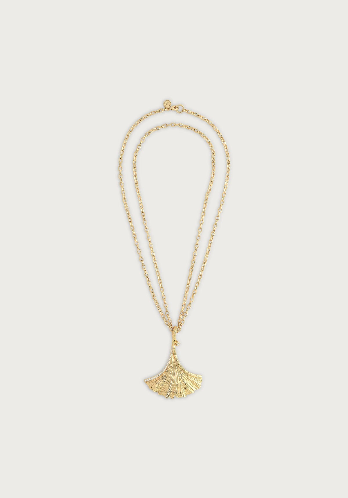Ginkgo Pendant Necklace - Anabel Aram