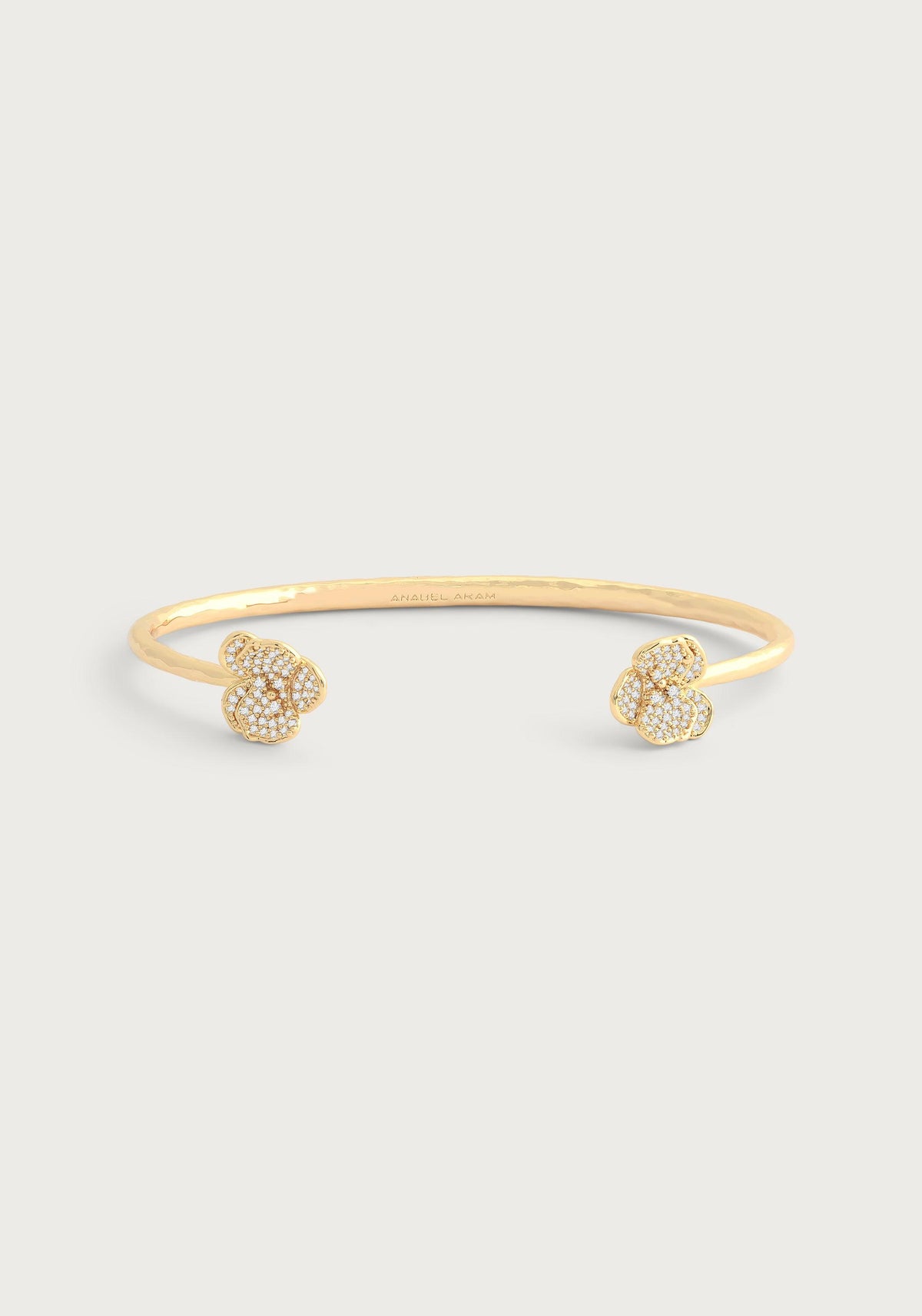 Orchid Pave Bangle - Anabel Aram