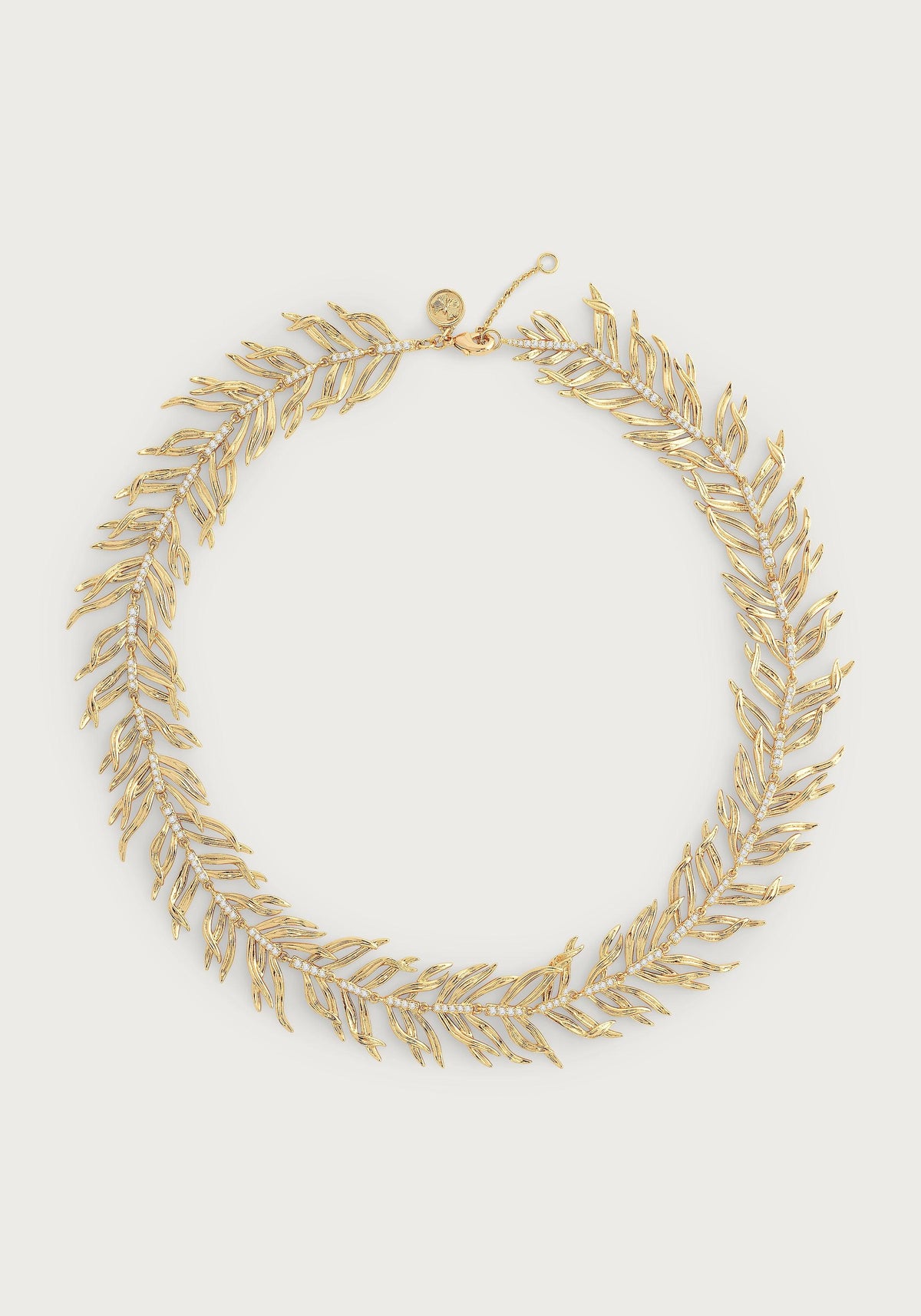 Palm Leaves Necklace - Anabel Aram