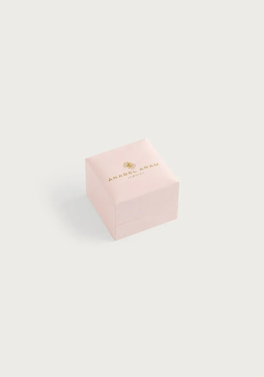 Milos Stone Horn Charm, Rose Quartz - Anabel Aram